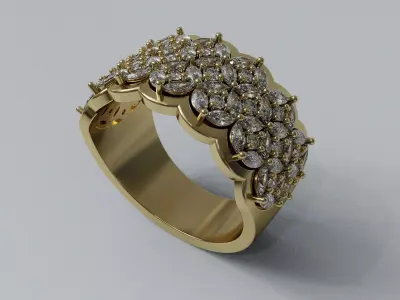 Nice ring 002 3D print model