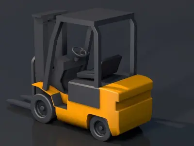 Forklift Free 3D model