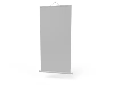 Hanging scroll 02 3D print model
