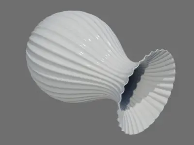 Vase shell Free 3D model