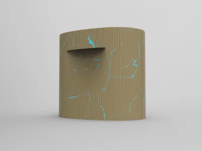 Lopy Vase Low-poly 3D model buy