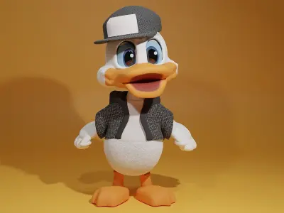 Sweet duck  3D model