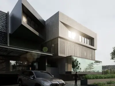 Modern House Design - The Elegance 3D model