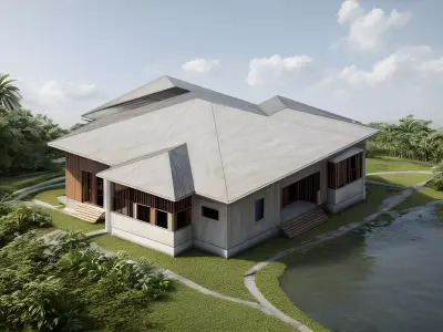 Residential HOUSE  3D model