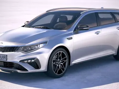 Kia Optima Sportswagon 2019 3D model
