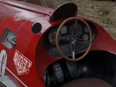 Alfa Romeo 12C Prewar Era 3D model