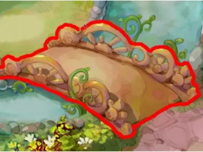 Game main city - Stone Bridge 43 3D model