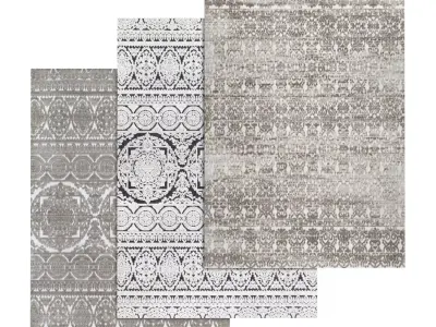 Rug Set 1527 3D model