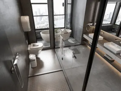 Bathroom 101 3D model