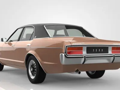 Granada Mk1 1972 -1974 3D model