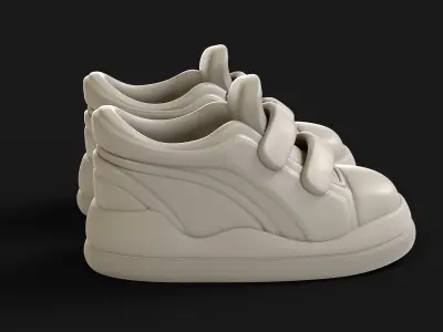 Cartoon Sport Shoes ActiveEase 3D model