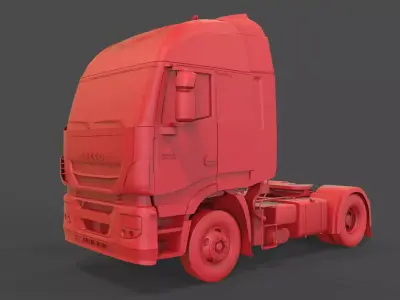 Iveco Stralis 400 3D print model