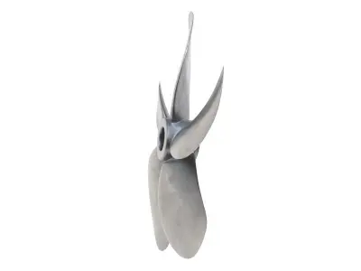 Marine propeller 01 3D model