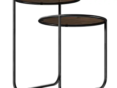 Modern Coffee Table - Iron 3D model
