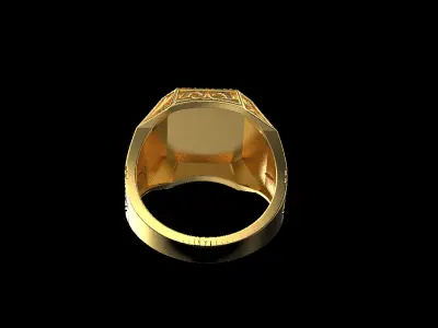 Cross Ring 66043 3D print model
