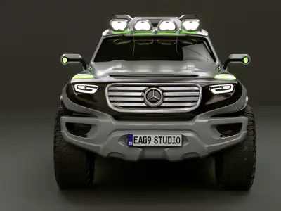Mercedes-Benz Ener G Force 3D model