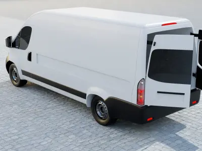 Car Mercedes Sprinter 3D model