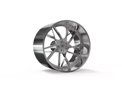  AMANI FORGED Pura ORIGINAL  wheel 3D print model