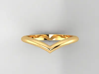 C8 The luxury female ring with gems wedding 3D Model Pack