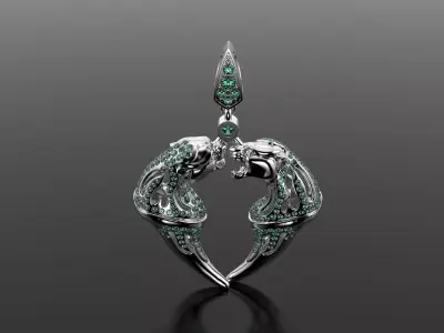 Magerit Vinculo pendant 3D print model