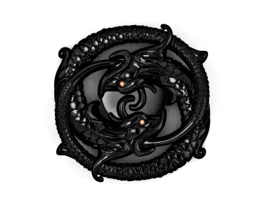 Dragon pendant  3D print model