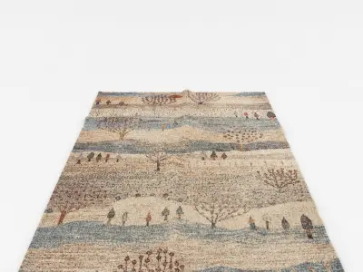 Rugs No 419 Low-poly 3D model