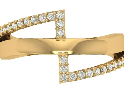 Engagement Ring Free 3D print model 15