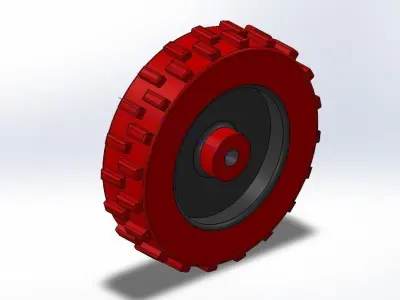 Toy wheel ofroad 3D print model