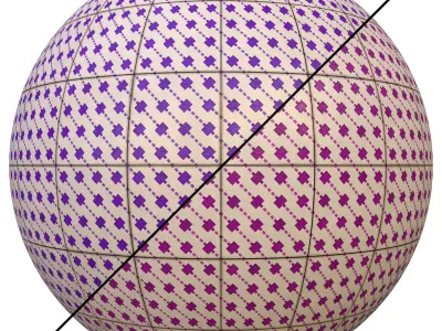 tile patterned 145-seamless-4k-pbr  3D model
