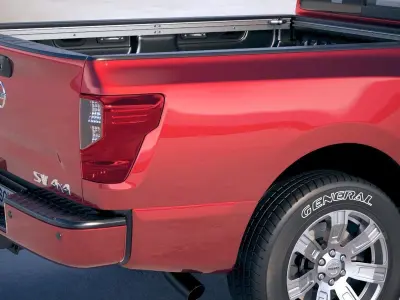 Nissan Titan King Cab 2017 3D model