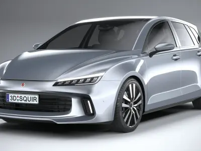 Generic Hatchback v1 2022 3D model