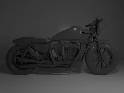 Harley Davidson 3D model get