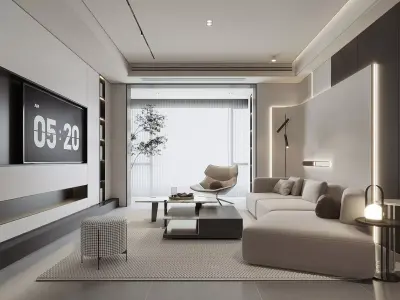 Luxury apartment 3 3D model
