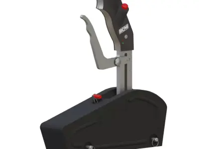 B And M Ratchet Shifter 3D model