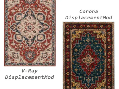 Rugs No 755 Low-poly 3D model