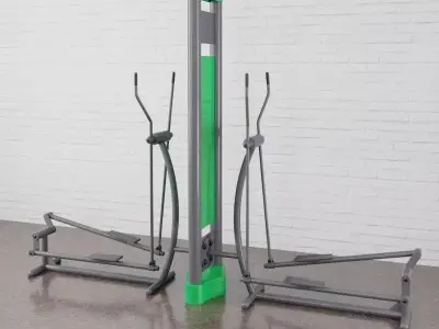 Gym equipment 34 am169 3D model