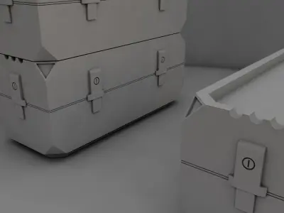 Sci Fi Case 01 Free 3D model