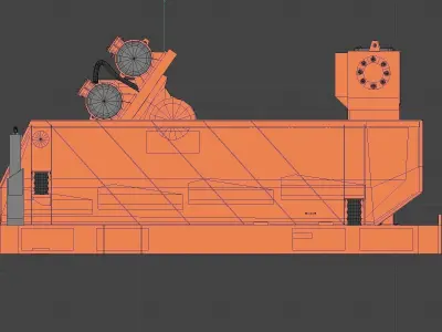 SHALE SHAKER Low-poly 3D model