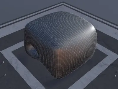 Building in concept 23-0004 3D model