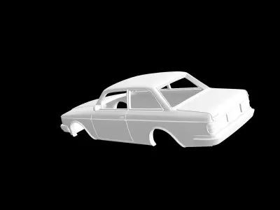 Volvo 242 3D print model