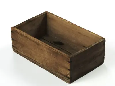 POLYPASTA - Wooden Box 01 3D model