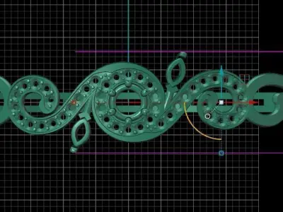 Bracelet 2 3D print model