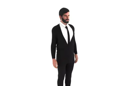 Alisson Becker Low-poly 3D model