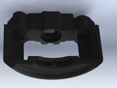 MAN BRAKE CALIPER 81 50804 6088 BODY 3D REVERSE ENGINEERING 3D print model