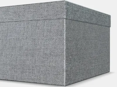 KVARNVIK box with lid 1 Low-poly 3D model