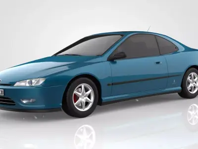 Peugeot 406 Coupe 3D model