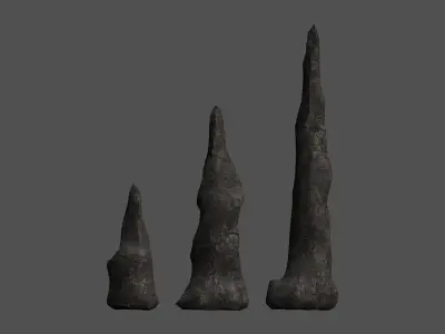 Stalagmite Set Free 3D model