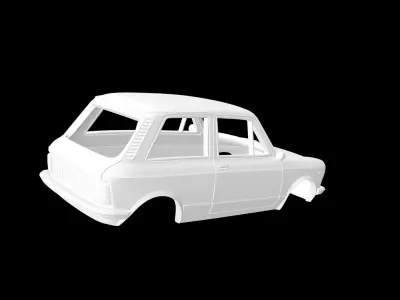 Autobianchi A112 3D print model