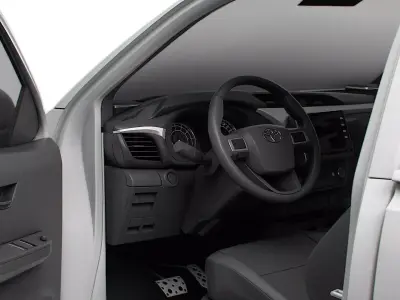Toyota Hilux RegCab HQInt 2025 3D model
