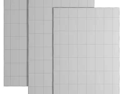 Carpets modern minimalism 3D model